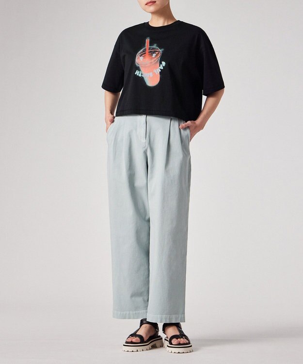 Paul Smith Neon Drink 半袖Tシャツ ブラック