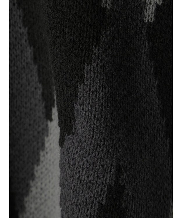 CRAFT STANDARD BOUTIQUE 【男女兼用】アーガイル柄カーディガン Black