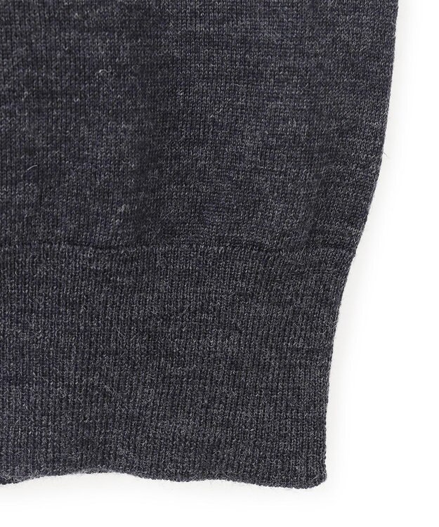 J.PRESS MEN 【WEB限定 / ジャケットインに最適】モックネック ニット グレー系