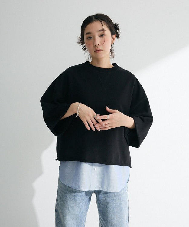 Green Parks シャツドッキングタンクトップ Stripe