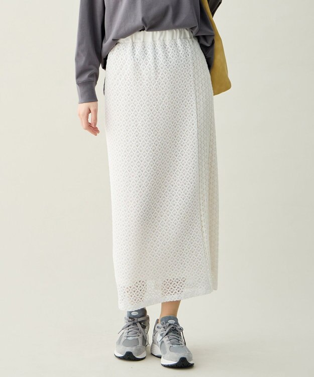 ANY レーススカート エクリュ