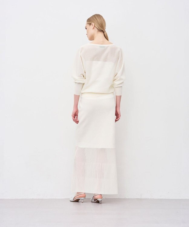 uncrave シアーニット コンビスカート オフ