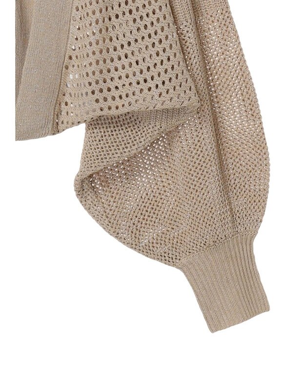 earth music&ecology メッシュボレロ Beige