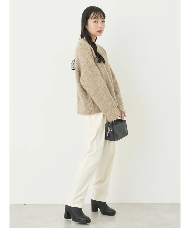 earth music&ecology ブークレプルオーバー Mocha