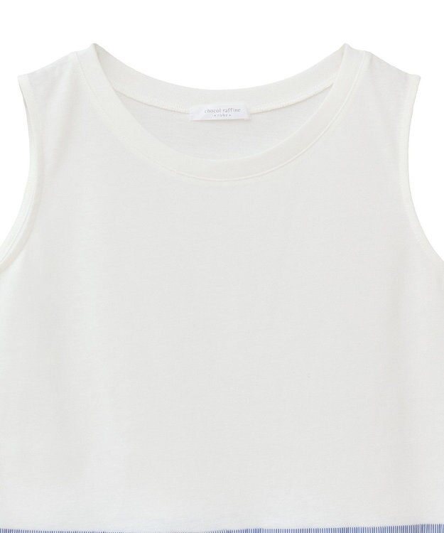 Green Parks シャツドッキングタンクトップ Stripe