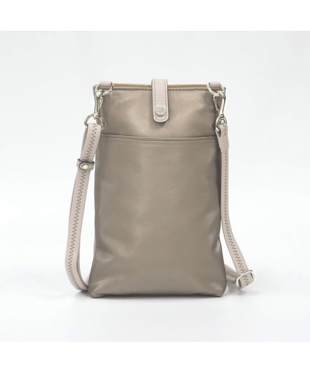 PELLE BORSA スリムポシェット Comfy 6701 スモーキーホワイト