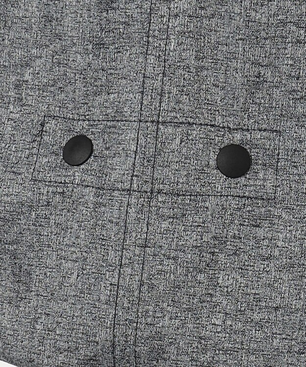 JOSEPH ABBOUD MOUNTAIN 【UNISEX】ホットピアスラブジャガードカモ コート ライトグレー系