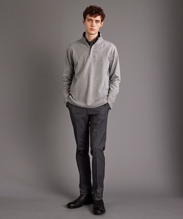 JOSEPH ABBOUD 【キングサイズ・ストレッチ】ムリネオックス オーガニックストレッチパンツ グレー系