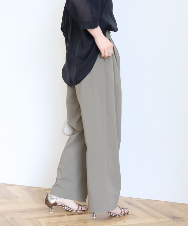 AMERICAN HOLIC ナイロンタックパンツ Khaki