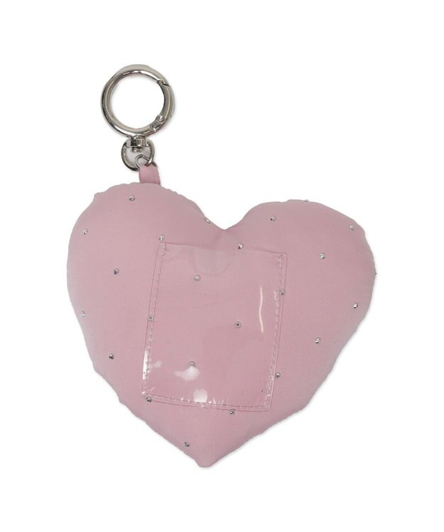 WEGO 【痛バ＆推し活】チャーム付きボストン痛バッグ ライトピンク