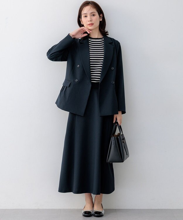 組曲 シュットクロス ジャケット ネイビー系