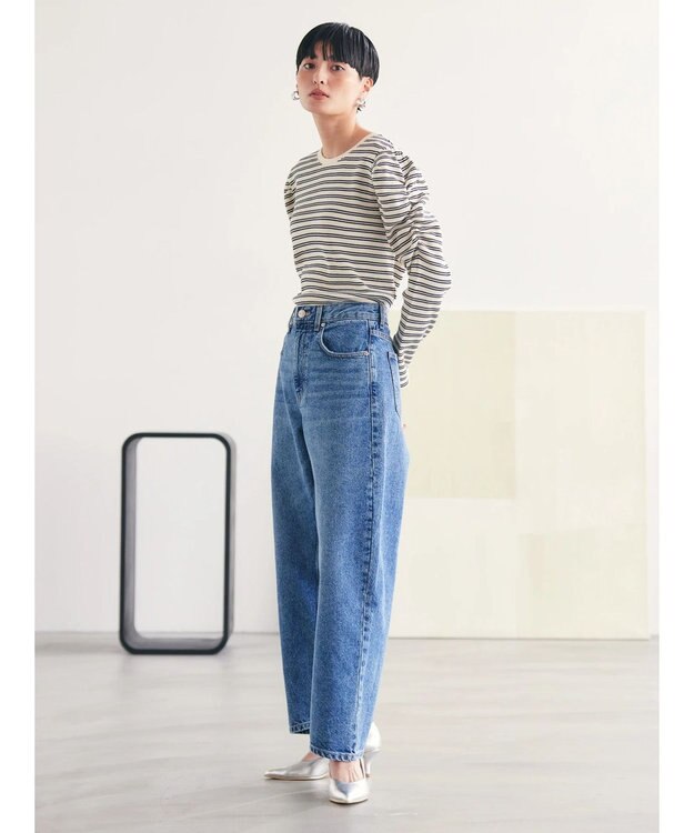 AMERICAN HOLIC コクーンワイドデニム Light Indigo