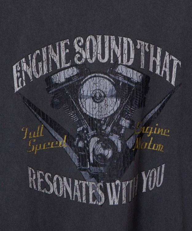 WEGO ピグメントグラフィックロンT 柄2