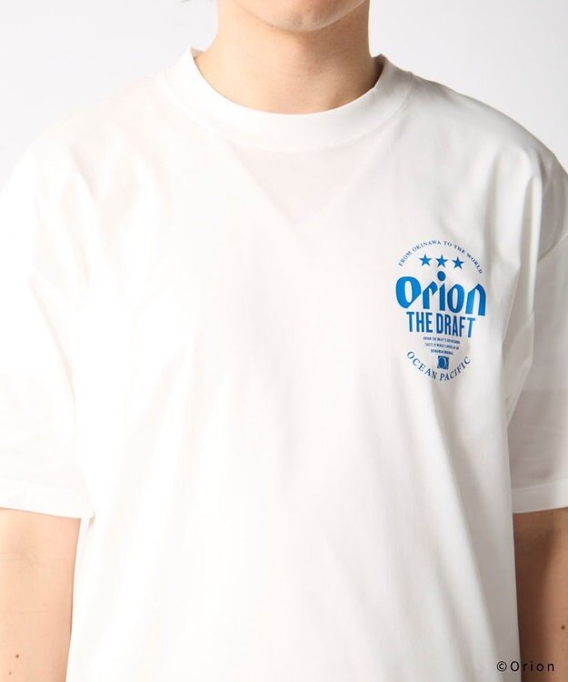 OP／FILA 【Ocean Pacific×ORION】UPF50+ペアテックスTシャツ ホワイト