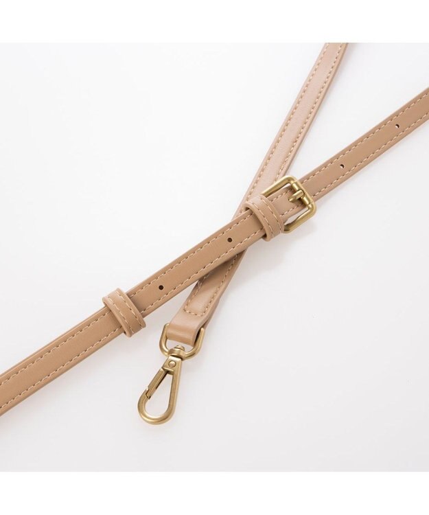 UNBILLION カシュカシュ cachecache / バックルワンハンドル2wayショルダー ベージュ