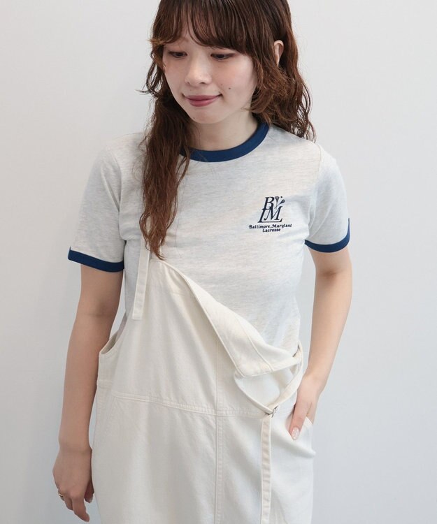 AMERICAN HOLIC 【RUSSELL】リンガースポーツアソートTシャツ Oatmeal