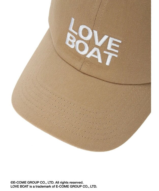 Green Parks ■別注　ＬＯＶＥ　ＢＯＡＴ　ロゴＣＡＰ Beige