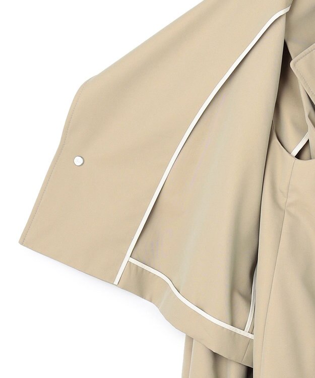 ICB L T/Cシャンブレーツイル 3WAYコート シャンブレーベージュ系