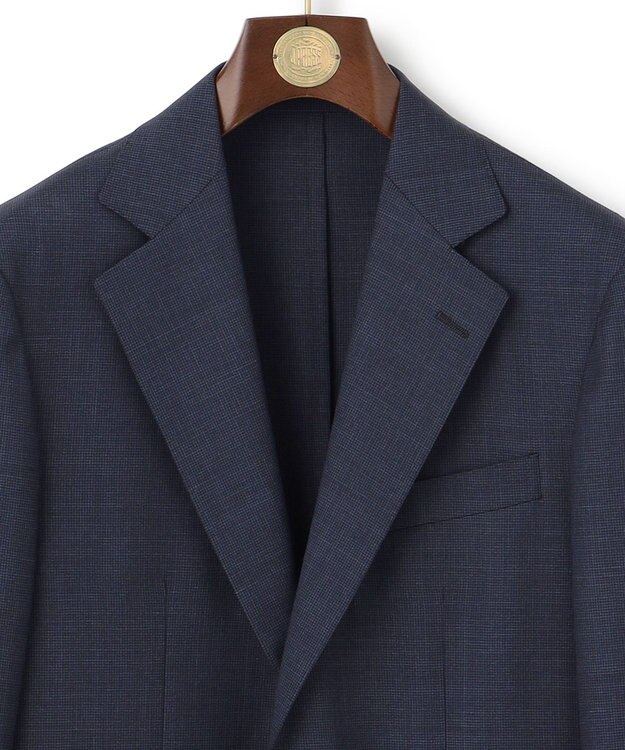 J.PRESS MEN 【J.PRESS MOVING / セットアップ対応】REDA ACTIVEマイクロハウンドトゥース ジャケット ネイビー系8