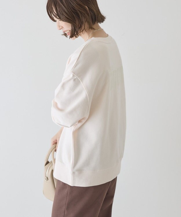 AMERICAN HOLIC カレッジロゴ裏毛スウェット Pink