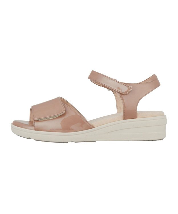 ASICS WALKING ペダラ レディース 3E 3.5cmヒール ベージュ系