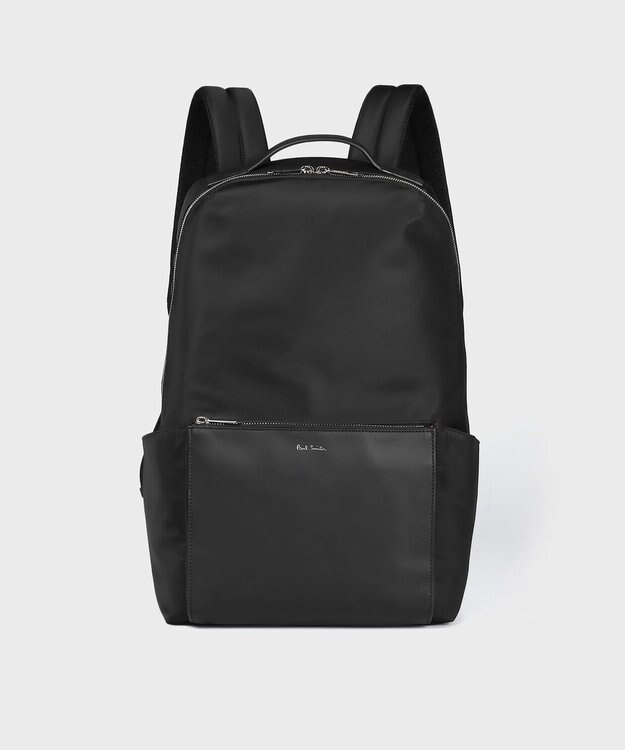 Paul Smith ナイロンブライトストライプトリム リュック ブラック