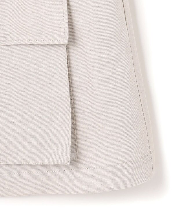 uncrave リヨセルライトリネン ミリタリージレ フラックス