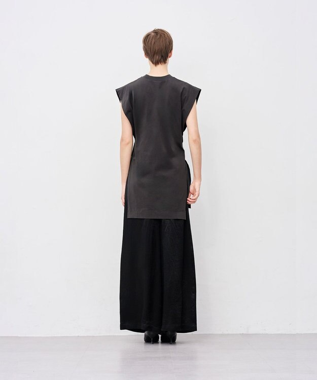 uncrave プレミアムジャージー ノースリーブトップス スレート