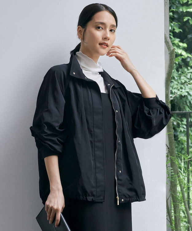 洗える】ブライトメモリーツイル ブルゾン / 自由区 L | ファッション