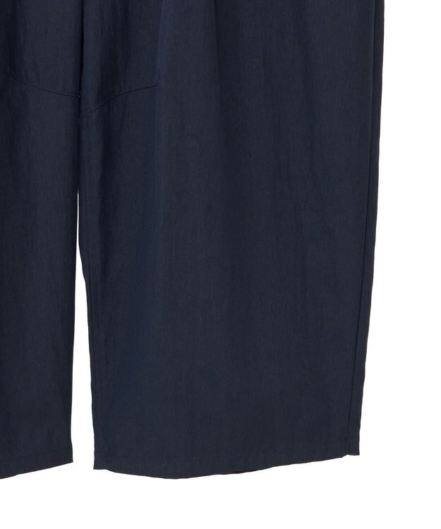 Green Parks ＺＩＰ付きドロストコクーンサロペット Navy