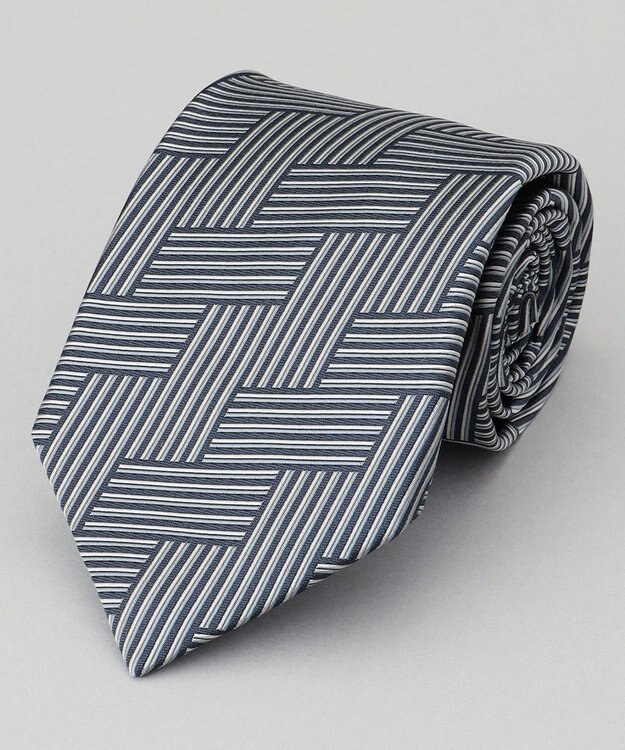 GOTAIRIKU GOTAIRIKU別注【日本製】シルク ネクタイ スカイブルー系8