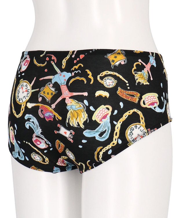 tsumori chisato SLEEP ツモリチサト ショーツ 綿混ベア天竺素材(身生地) レディース UPX566/ワコール ブラック