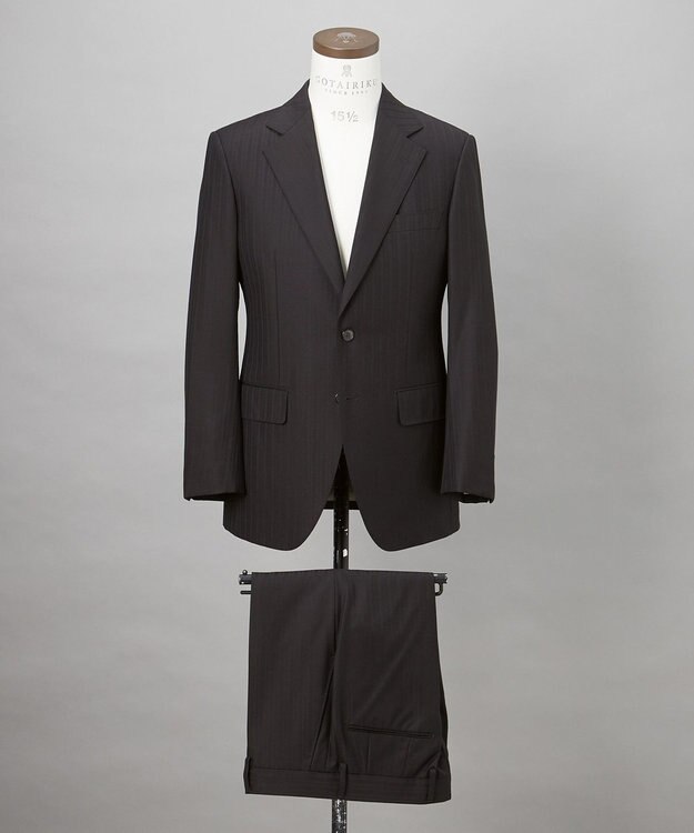 GOTAIRIKU 【御幸毛織】TIMEBRID スーツ ダークブラウン系8