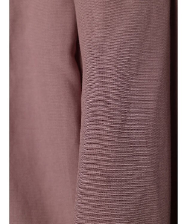 Green Parks ビックカラーナローブラウス Pink