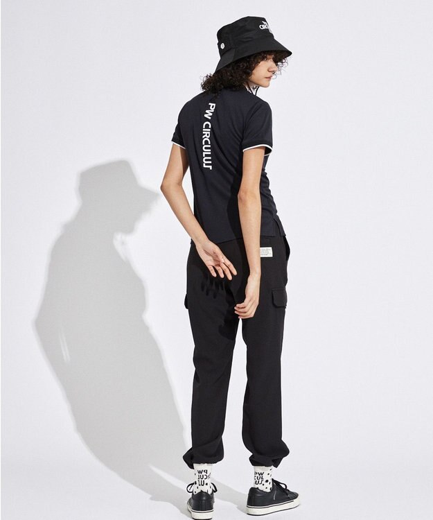 PW CIRCULUS 【裾2WAY】【WOMEN】ヘム スピンドルパンツ ゴルフウェア レディース ブラック系