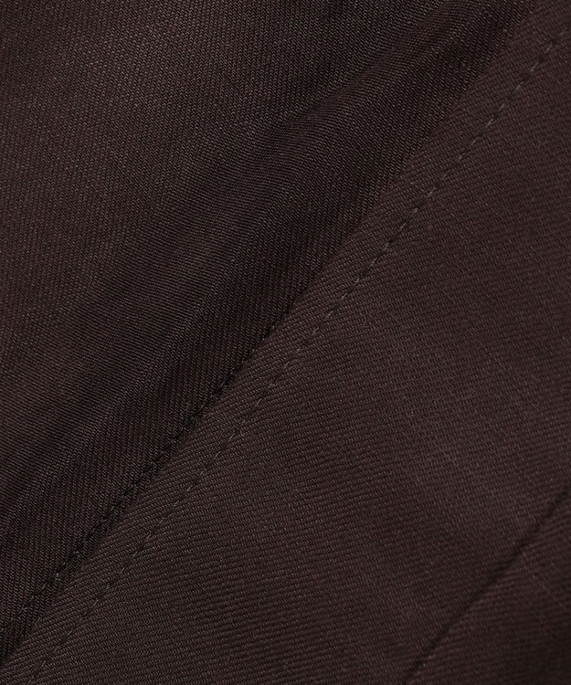 uncrave リヨセルライトリネン ミリタリージレ ダークブラウン