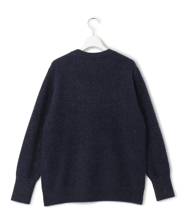 ICB L 【30th ANNIVERSARY】ルレックスフォックスアルパカ プルオーバーニット ネイビー