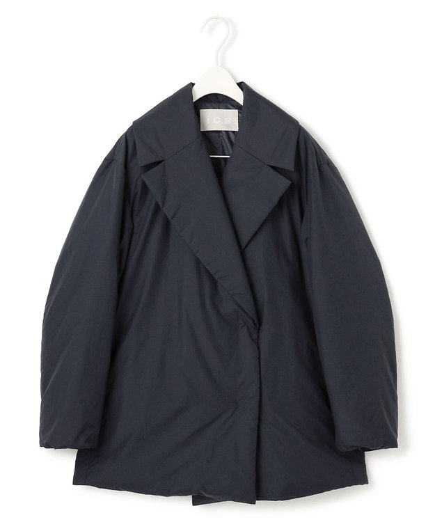 ICB 【撥水加工】ADSダウン Pコート ネイビー系