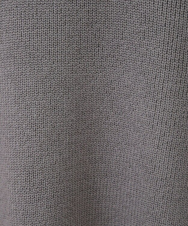 Green Parks 布帛ドッキングニットチュニック Gray Mixture