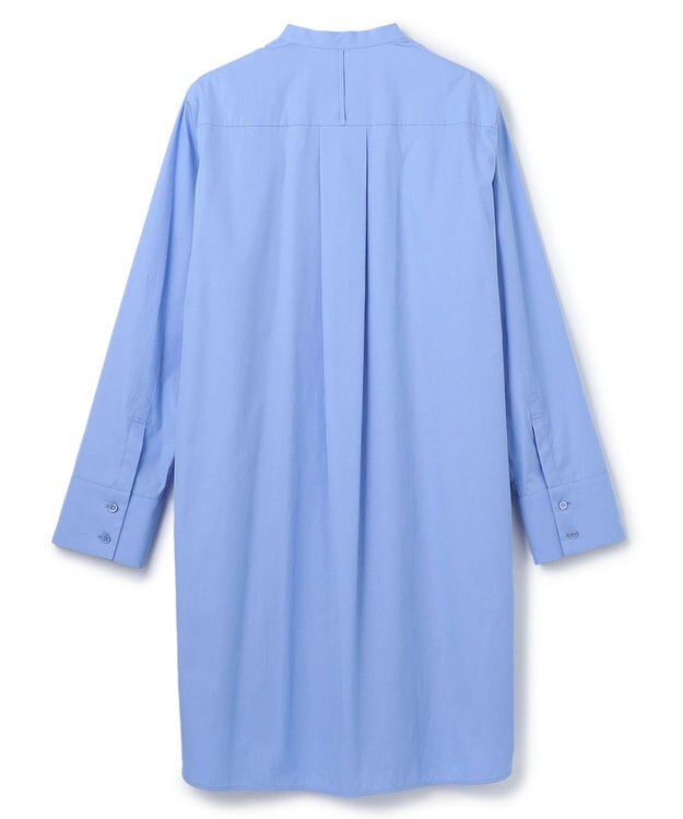 BEIGE， 【洗える】BICON / ロングシャツ Sax