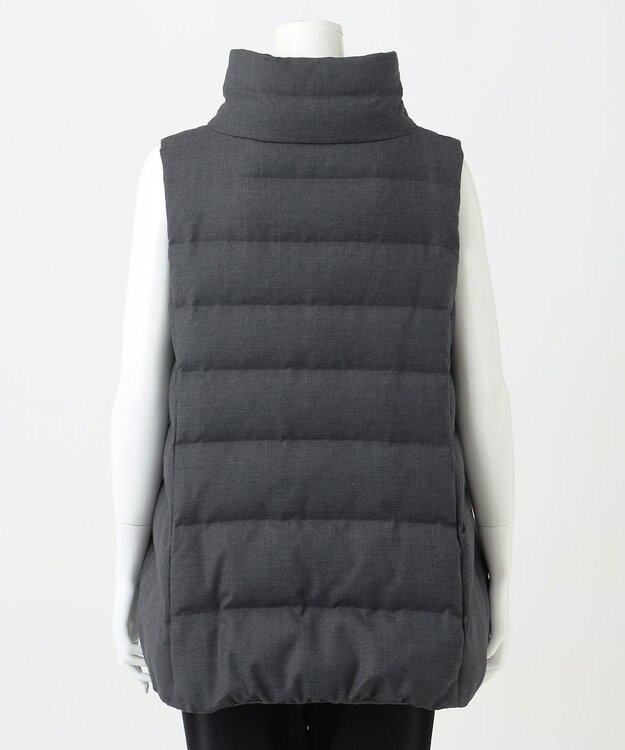 23区 【R(アール)】ウールダウンベスト グレー系