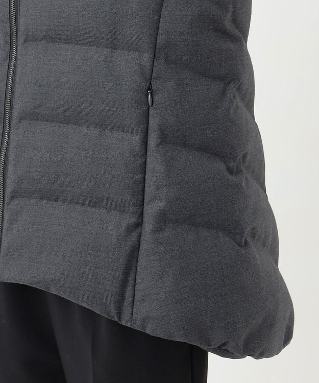 23区 【R(アール)】ウールダウンベスト グレー系