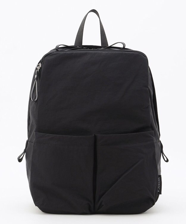 LA BAGAGERIE 【MONICA】フロントポケットバックパック ブラック