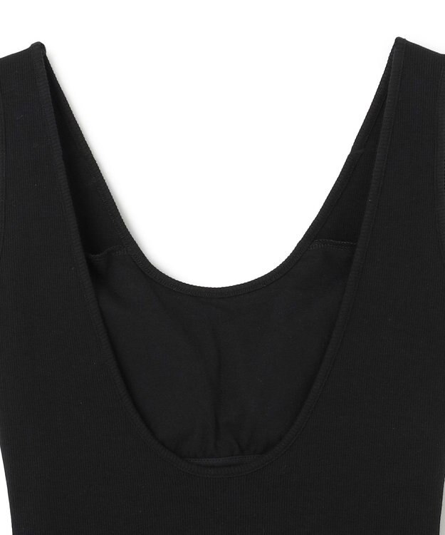 NAVE 【Nave・洗える/ストレッチ素材】ボディスーツ タンクトップ ブラック系