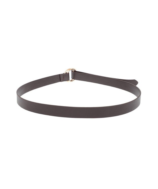 Green Parks ｅｖｅｒｙ　ｗａｌｋ．ダブルリングベルト Dark Brown