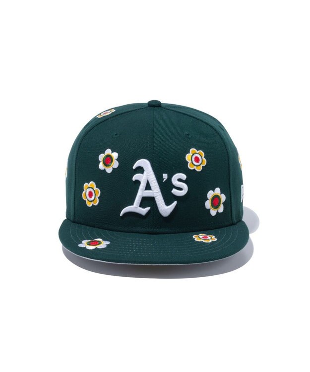 WEGO NEWERA　59FIFTY　MLB　Flower　Embroidery 柄3