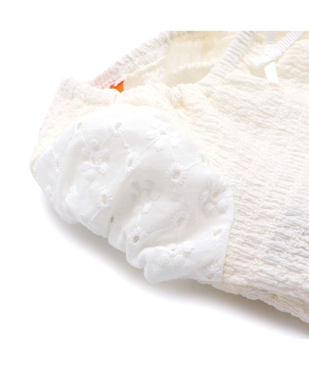 PET PARADISE ペットパラダイス レース バルーン ワンピース 《ホワイト》 小型犬 ホワイト