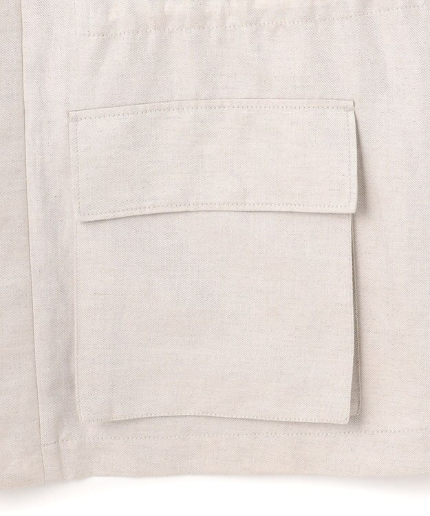 uncrave リヨセルライトリネン ミリタリージレ フラックス