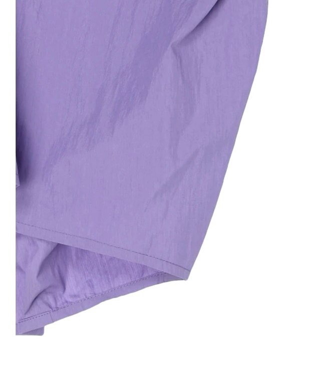 Green Parks タックデザインショート丈シャツ Purple