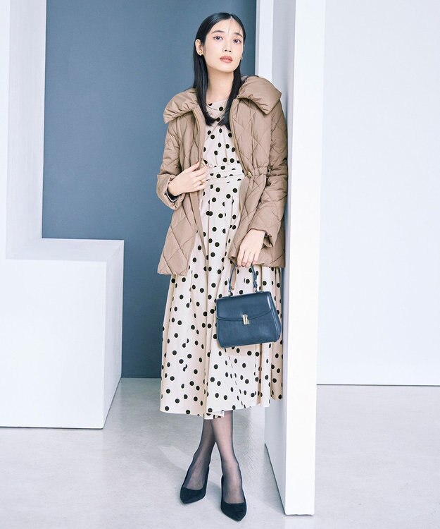 TOCCA 【消臭】PLAYING CARD コート ブラウン系